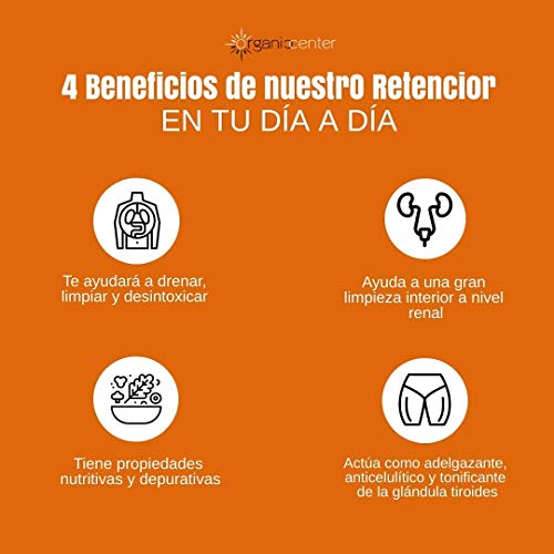 Retencior - Jarabe diurético y Detox que contribuye a disminuir la retención de líquidos. (500ml)