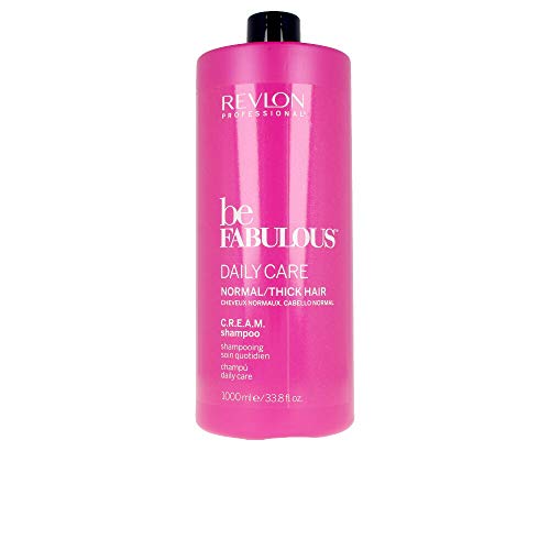 Revlon Be Fabulous Daily Care Normal Cream Shampoo, 1000 ml