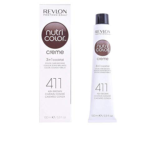 Revlon, Cuidado del pelo y del cuero cabelludo - 100 ml, 411 Castaño (8432225089270)