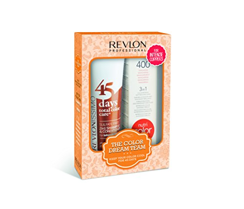 REVLON PROFESSIONAL Sulfate Free 45 Days Intense Coppers 275ml + Nutri Color 400 100ml