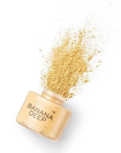Revolution Banana Deep - Polvos sueltos para fijar el maquillaje