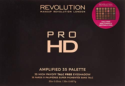 Revolution Pro HD Amplified 35 - Paleta de sombras de ojos mate
