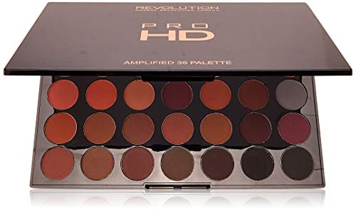 Revolution Pro HD Amplified 35 - Paleta de sombras de ojos mate