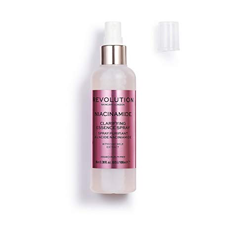 Revolution Skincare Essence - Spray para el cuidado de la cara, niacinamida