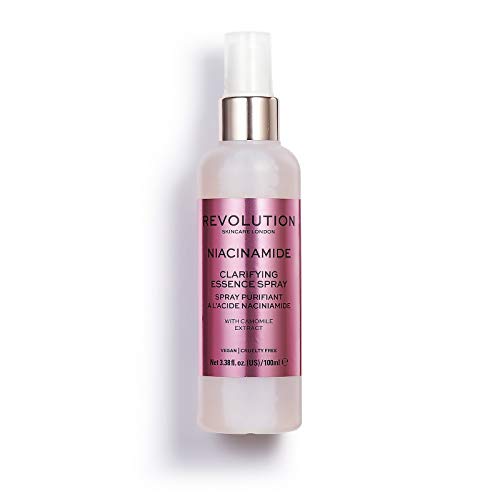 Revolution Skincare Essence - Spray para el cuidado de la cara, niacinamida