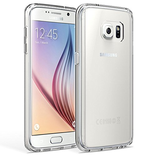 REY Funda Carcasa Gel Transparente para Samsung Galaxy S7 Ultra Fina 0,33mm, Silicona TPU de Alta Resistencia y Flexibilidad
