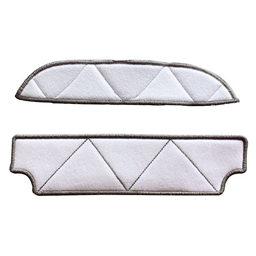 reyee Replacement paño de microfibra para Ecovacs 3 Packs cleannings Carlino W710/W730