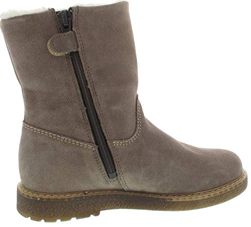 Richter Kinderschuhe Audi, Botas Plisadas para Niñas, Beige (Almond 1900), 34 EU