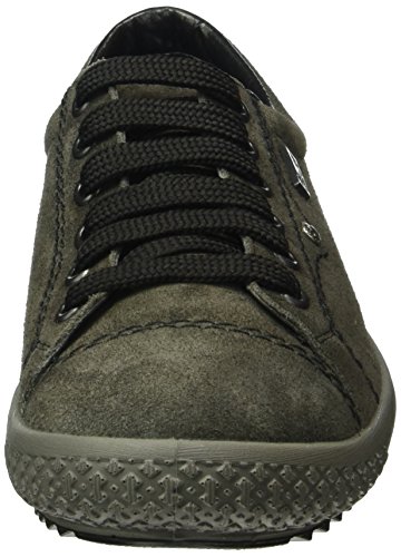 Rieker M6104 - Zapatillas para mujer, color Gris (graphit/45), talla 39 EU