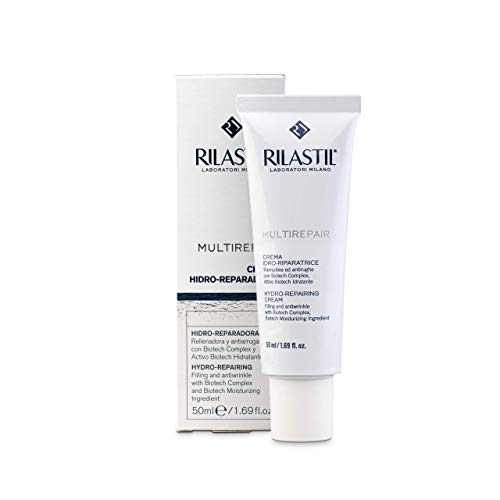 Rilastil Multirepair - Crema Facial Hidro-Reparadora para Pieles Secas - 50 ml