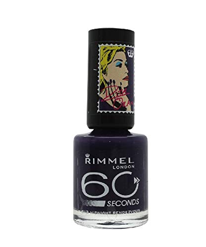 Rimmel 60 Seconds Nail Polish, 613 Midnight Rendezvous by Rimmel