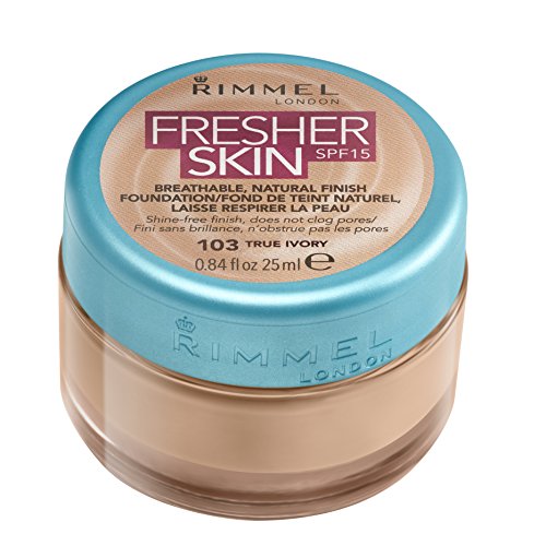 Rimmel London Fresher Skin Base de Maquillaje Tono 103 True Ivory - 104 gr