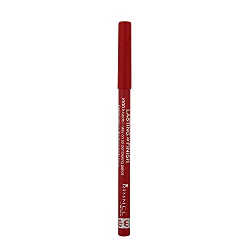 RIMMEL LONDON Lasting Finish 1000 Kisses Stay On Lip Liner Pencil - Indian Pink