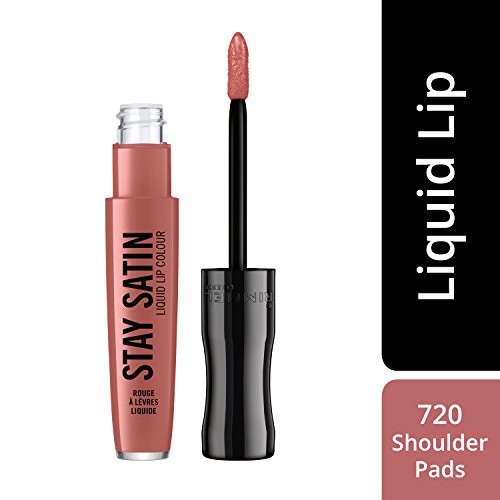 Rimmel London Stay Satin Liquid Lip Colour Pintalabios Tono 720 As if! (Gama Nudes) - 21 gr