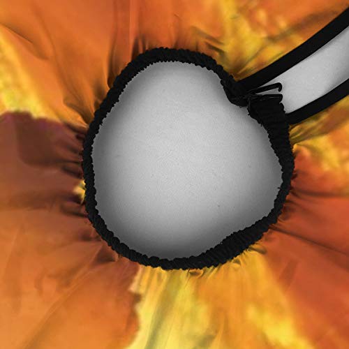 River Sunset Capa profesional de peluquería, delantal de corte de pelo de poliéster, peluquería, peluqueros y barberos para hombres y mujeres, 55 x 66 pulgadas