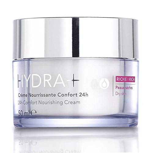 RoC Hydra+ - Crema Idratante Viso Comfort 24h Texture Ricca, 50 ml