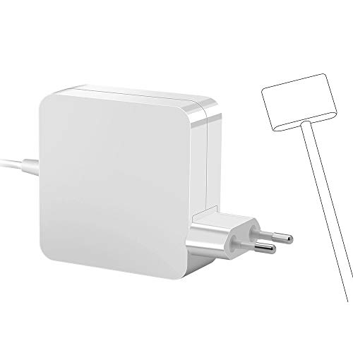 Rocketek Compatible 60W Mac Book Pro Cargador, 60W Adaptador de Corriente con Punta en T T-Tip Conector magnético Cargador para A1425 A1435 1502 MacBook 13 Retina[2013 2014, principios de 2015]