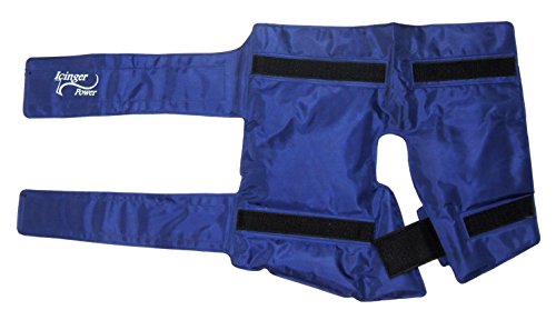 Rodillera con compresa de calor - frío. Alta cantidad de gel para alta eficiencia - Cómoda cubierta de nylon anti derrames