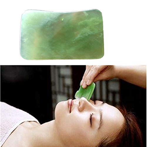 Rodillo De Jade Jade Roller Cara Rodillo masajeador Masajeador de Facial de Herramienta de Masaje Gua Sha