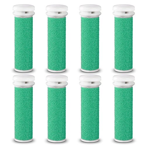 Rodillos de repuesto E-Cron compatible con Emjoi Micro-Pedi eliminador de asperezas duras 8 recambrio.