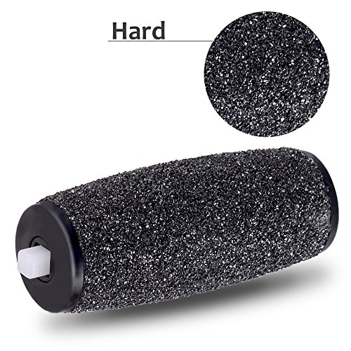 Rodillos de repuesto E-Cron compatible con Scholl Velvet Smooth Diamond Express Pedi, eliminador de asperezas duras y suaves, 8 recambrio.