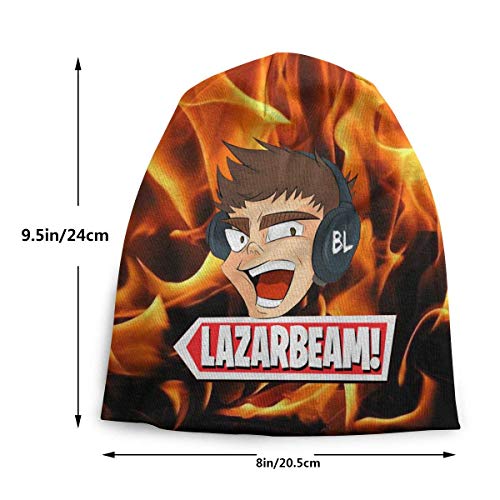 Rogerds Kids Boys Girls Knit Hat Lazarbeam Youtube Logo Beanie Hat Warm Winter Knit Hats Unisex Skull Cap