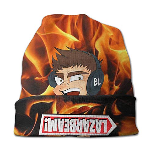 Rogerds Kids Boys Girls Knit Hat Lazarbeam Youtube Logo Beanie Hat Warm Winter Knit Hats Unisex Skull Cap