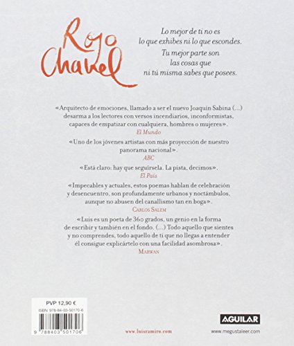 Rojo Chanel: Poemas para infancias mal curadas (Verso&Cuento)