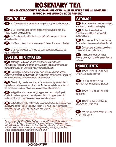 Romero Té - 50g - (hojas sueltas)