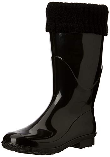 Romika Giulia 01, Botas de Agua para Mujer, Negro (Schwarz 100 100), 39 EU