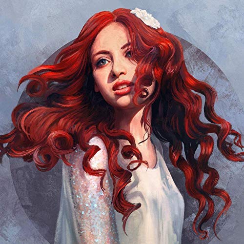 Rompecabezas de madera 1000 piezas Rompecabezas de madera 1000 piezas cabello rojo belleza rompecabezas juego crecimiento regalo rompecabezas adultos niños juguetes educativos rompecabezas juego crec