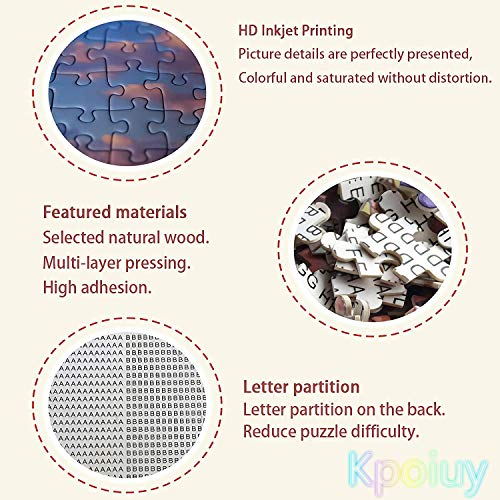 Rompecabezas De Madera Para Adultos, 1000 Piezas, Rompecabezas, PáJaro, Aurora Boreal, Negro, Chispas, Arte, Educativo, Intelectual, Descomprimir, Juguete, Rompecabezas, Divertido, Juego Familiar