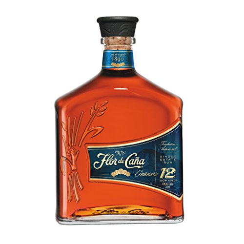 Ron Premium Flor de Caña 12 Años - 1 botella de 70 cl