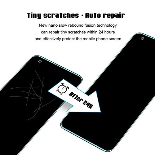 ROVLAK Protector Pantalla para Xiaomi Mi 10 Pro Hidrogel Protector Cobertura Completa Film Flexible Soft HD Antihuella Alta Sensibilidad Screen Protector para Xiaomi Mi 10 Pro [2-Pack]