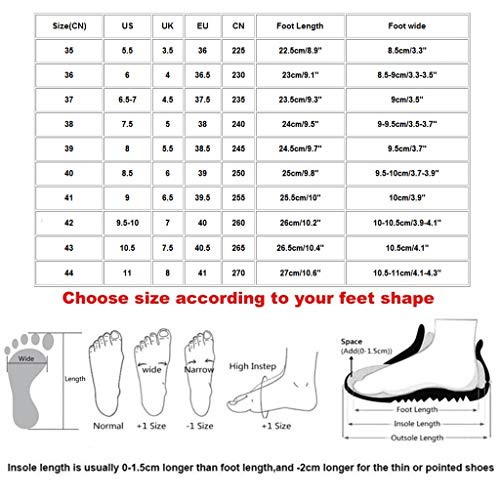 ROVNKD – Zapatillas para Mujer, Piel Suave Mocassins apasionadas Planas Zapatillas de Deporte café 43