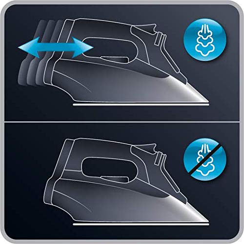 Rowenta Ultimate DW9249 Plancha de vapor 3100 W con 270 g/min de golpe de vapor y 65 g/min de vapor continuo, display selector de la temperatura, suela antideslizante, tanque de 350 ml, antigoteo