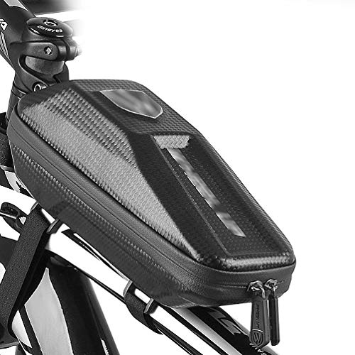 RSTJ-Sjap Bolsa De Viga Delantera Repelente Al Agua De EVA para Bicicleta, Bolsa De Tubo Frontal para Bicicleta De Montaña