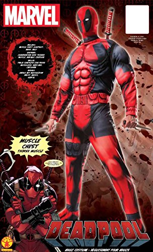 Rubies Disfraz de Deadpool para Adultos de edición Limitada, Oficial de Marvel (Talla Extra Grande) s