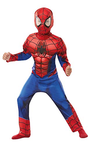 Rubies Spiderman Marvel Spider-Man disfraz de lujo para niños, Color rosso, medium (640841M)