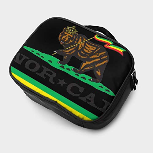 Rude Bear Travel Maquillaje Tren Caso de Maquillaje Cosmético Organizador Portátil Bolsa de Almacenamiento de Artista