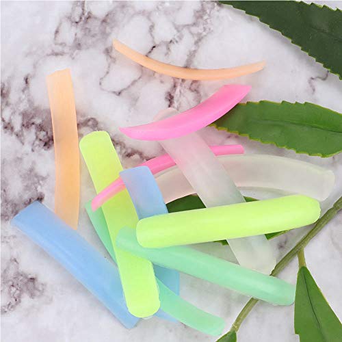 Rulos de pestañas de silicona de 6 pares, Almohadillas para pestañas, Parches de elevación de rizado de pestañas Durando el levantamiento de pestañas perfecto