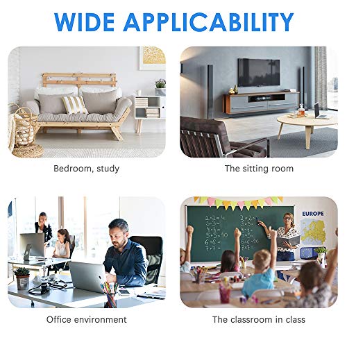 S SMAUTOP Pistola de Vapor de Desinfección Nano 800Ml Luz Azul Nebulizador Desinfectante Portátil Recargable de Mano Máquina Pulverizadora de Esterilización para El Hogar, Automóvil, Oficina, Hospital