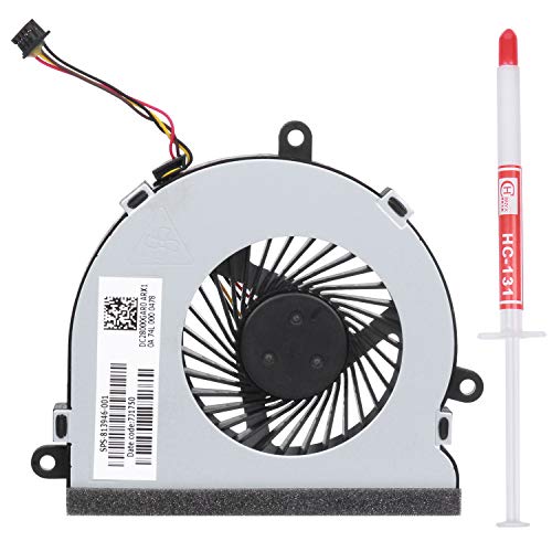S-Union CPU ventilador de refrigeración para HP 15-AC 15-ac020nr 15-ac150ds 15-ac151dx 15-ac148ds 15-ac158nr 15-ac159ur 15-AC136DS 15-AC121DX 15-ac142dx 15-ac123ds 15-A Laptop PN: dc28000gad0
