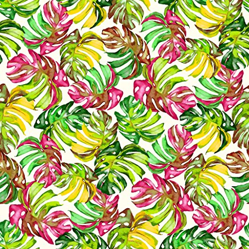 SABANALIA - Colcha Estampada Fidji tamaños, Color Fucsia, Cama 135-230 x 280 cm