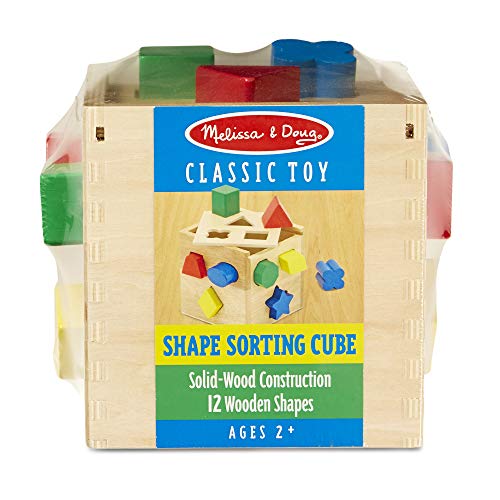 Sablon Melissa & Doug - Cubo para clasificar Formas (10575)