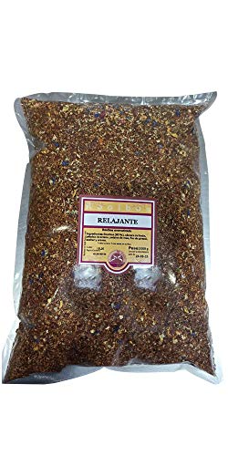 SABOREATE Y CAFE THE FLAVOUR SHOP Té Rooibos Relajante En Hoja Hebra A Granel Infusión Natural Adelgazante 1 Kg