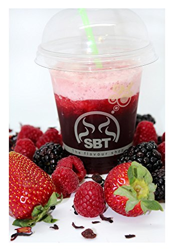 SABOREATEYCAFE THE FLAVOUR SHOP Infusión Natural Granel de Frutas del Bosque Te de Frutal 100 gramos