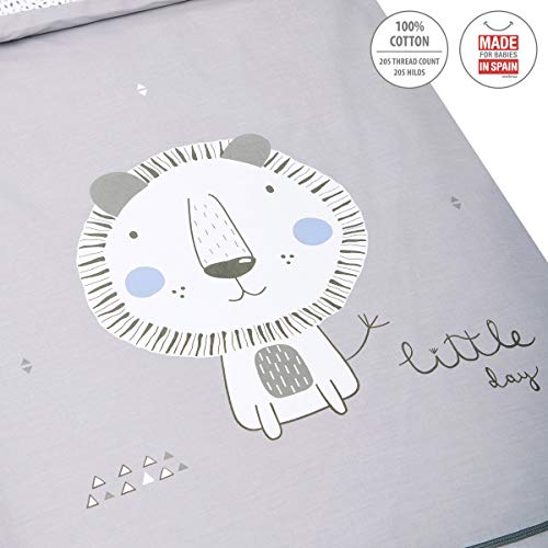 Saco De Cuna I/V Be Lion Gris 60x120 cm