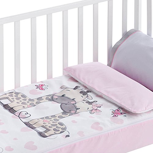 Saco Nórdico desenfundable cuna (60x120 cm) UME rosa