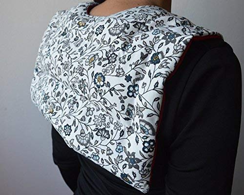 Saco térmico de semillas personalizado"con secciones y ajustable". Conocido como cojín térmico. Un producto 100% natural. Semillas de trigo y hierbas aromáticas. Regalo original y hecho a mano